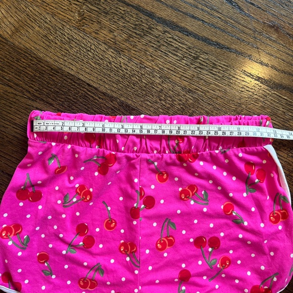 One By One Pink Cherry Top and Shorts Set (Size Small) - Picture 6 of 6